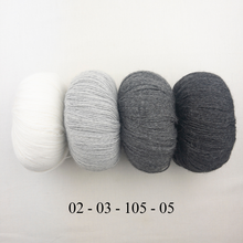 Load image into Gallery viewer, Gradient Baby Blanket (Alpaca Soxx version) Knitting Kit | Lang Yarns Alpaca Soxx & Knitting Pattern (#292)