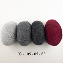 Load image into Gallery viewer, Gradient Baby Blanket (Alpaca Soxx version) Knitting Kit | Lang Yarns Alpaca Soxx & Knitting Pattern (#292)