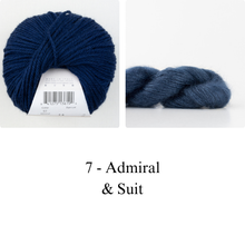 Load image into Gallery viewer, Cardigan No. 9 Knitting Kit | Ella Rae Cashmereno Aran & Madelinetosh Silk Cloud