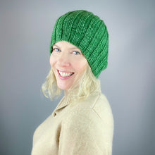 Load image into Gallery viewer, Malabrigo Ribbed Beanie Knitting Kit | Malabrigo Worsted & Knitting Pattern (#420)