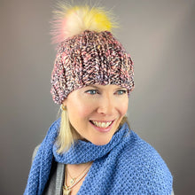 Load image into Gallery viewer, Caracol Beanie Knitting Kit | Malabrigo Caracol & Knitting Pattern (#432)