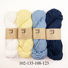 Load image into Gallery viewer, Crochet Chevron Baby Blanket Kit | Juniper Moon Bud Cotton & Crochet Pattern (#259B)