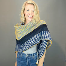 Load image into Gallery viewer, Feel Good Shawl Knitting Kit | Queensland United