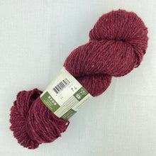 Load image into Gallery viewer, A brick red skein of Queensland Kathamandu Aran tweed yarn