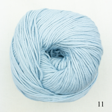 Load image into Gallery viewer, Little Boy Blue Blanket Knitting Kit | Ella Rae Eco Organic Cotton & Knitting Pattern