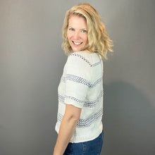 Load image into Gallery viewer, MagicDots Raglan Knitting Kit | Cascade Ultra Pima Cotton