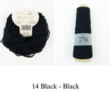 Load image into Gallery viewer, Mira Tee Knitting Kit | Lana Grossa Solo Lino and Ito Kinu