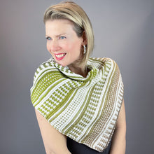 Load image into Gallery viewer, Filoli Cowl Knitting Kit | Freia Handpaints Superwash Merino Silk Sport & Karabella Aurora 6