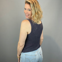 Load image into Gallery viewer, Slanting Slip-On Tank | Lana Grossa Solo Lino