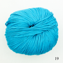 Load image into Gallery viewer, Little Boy Blue Blanket Knitting Kit | Ella Rae Eco Organic Cotton & Knitting Pattern