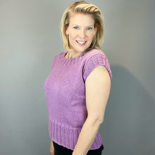 Load image into Gallery viewer, Seven Sisters Top | Blue Sky Fibers Organic Cotton Worsted