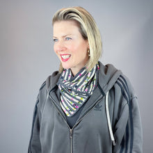 Load image into Gallery viewer, Ceremonial Grade Cowl Crochet Kit | Baah Sonoma & Karabella Aurora 6