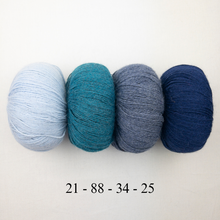 Load image into Gallery viewer, Gradient Baby Blanket (Alpaca Soxx version) Knitting Kit | Lang Yarns Alpaca Soxx & Knitting Pattern (#292)