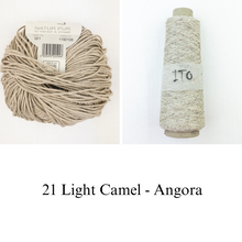 Load image into Gallery viewer, Mira Tee Knitting Kit | Lana Grossa Solo Lino and Ito Kinu