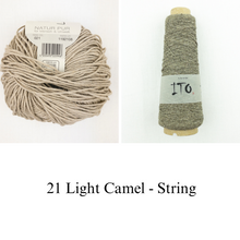 Load image into Gallery viewer, Mira Tee Knitting Kit | Lana Grossa Solo Lino and Ito Kinu