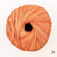 Load image into Gallery viewer, Crocheted Summer Bucket Hat Kit | Louisa Harding Fauve & Crochet Pattern (#433)
