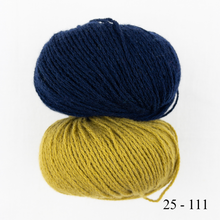Load image into Gallery viewer, Two Tone Square Top Hat Knitting Kit | Lang Yarns Cashmere Premium & Knitting Pattern (#421)