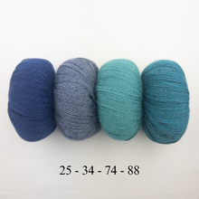 Load image into Gallery viewer, Gradient Baby Blanket (Alpaca Soxx version) Knitting Kit | Lang Yarns Alpaca Soxx & Knitting Pattern (#292)