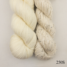 Load image into Gallery viewer, Tidepools Shawlette Knitting Kit | Artyarns Ensemble, Merino Cloud, & Knitting Pattern (#414)