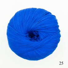 Load image into Gallery viewer, Little Boy Blue Blanket Knitting Kit | Ella Rae Eco Organic Cotton & Knitting Pattern