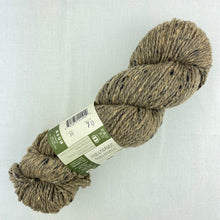 Load image into Gallery viewer, A tan skein of Queensland Kathamandu Aran tweed yarn