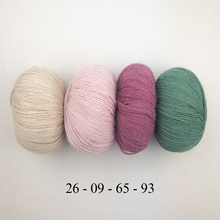 Load image into Gallery viewer, Gradient Baby Blanket (Alpaca Soxx version) Knitting Kit | Lang Yarns Alpaca Soxx & Knitting Pattern (#292)