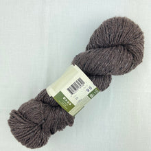 Load image into Gallery viewer, A brown skein of Queensland Kathamandu Aran tweed yarn