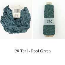 Load image into Gallery viewer, Mira Tee Knitting Kit | Lana Grossa Solo Lino and Ito Kinu