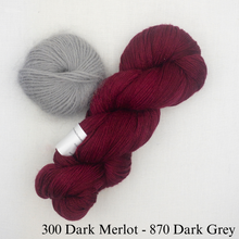Load image into Gallery viewer, Angora Horizontal Ribbed Cowl (small version) Knitting Kit | Galler Belangor, Artyarns Merino Cloud, & Knitting Pattern (#316)
