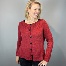 Load image into Gallery viewer, Gwenevere Cardigan Knitting Kit | Queensland Kathmandu DK