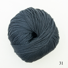 Load image into Gallery viewer, Little Boy Blue Blanket Knitting Kit | Ella Rae Eco Organic Cotton & Knitting Pattern