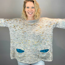 Load image into Gallery viewer, Pebble Tunic Knitting Kit | Baah Sonoma