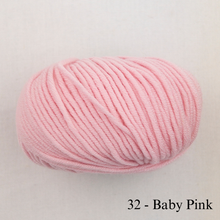 Load image into Gallery viewer, Baby Blocks Blanket Knitting Kit | Karabella Aurora 8 & Knitting Pattern (#092)