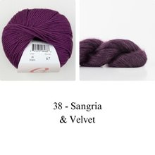 Load image into Gallery viewer, Cardigan No. 9 Knitting Kit | Ella Rae Cashmereno Aran & Madelinetosh Silk Cloud