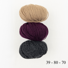 Load image into Gallery viewer, Cashmere Three Color Patterned Cowl Knitting Kit | Lang Yarns Cashmere Premium & Knitting Pattern (#410)