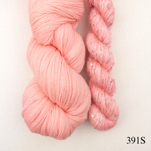 Load image into Gallery viewer, Artyarns 400 Yard Shawl Knitting Kit | Artyarns Merino Cloud, Beaded Mohair and Sequins & Knitting Pattern