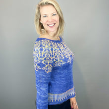 Load image into Gallery viewer, Rock the Casbah Sweater Knitting Kit | Artyarns Merino Cloud & Knitting Pattern