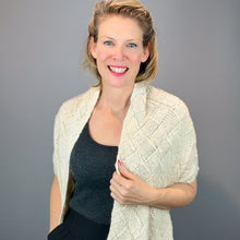 Load image into Gallery viewer, Tanglewood Entrelac Stole Knitting Kit | Tanglewood Cashmere Handspun & Knitting Pattern (#440)