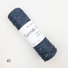 Load image into Gallery viewer, Deco Shawlette (Tussah Tweed version) Knitting Kit | Tussah Tweed & Knitting Pattern (#324B)