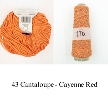 Load image into Gallery viewer, Mira Tee Knitting Kit | Lana Grossa Solo Lino and Ito Kinu