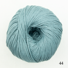 Load image into Gallery viewer, Little Boy Blue Blanket Knitting Kit | Ella Rae Eco Organic Cotton & Knitting Pattern