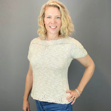 Load image into Gallery viewer, Sommerloch Top Knitting Kit | Juniper Moon Farm Zooey