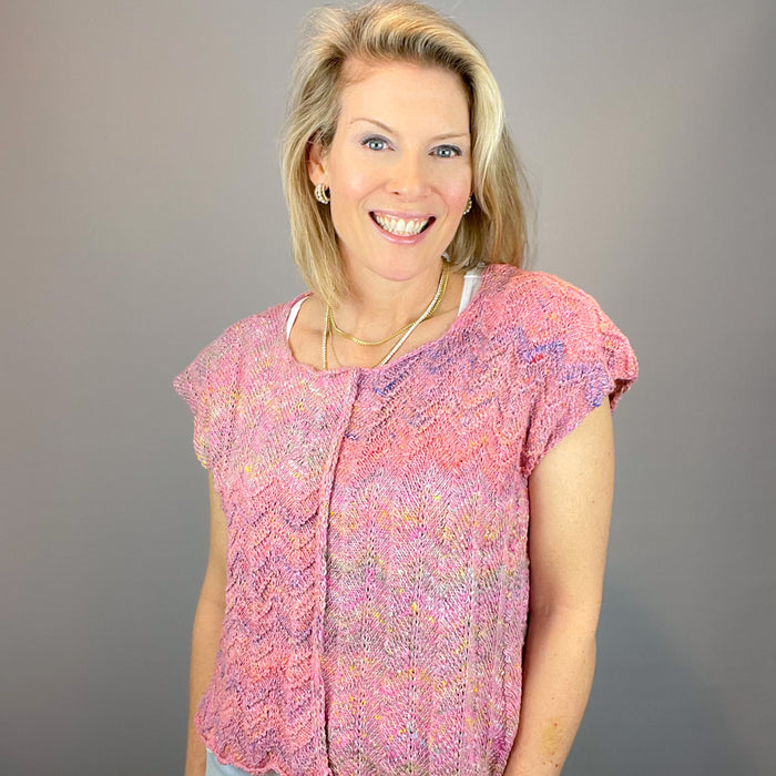 Short and Sweet Top Knitting Kit | Noro Kakigori & Knitting Pattern