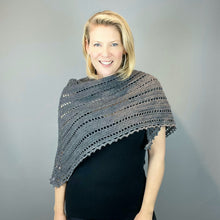 Load image into Gallery viewer, Montego Shawl Crochet Kit | Road to China Light