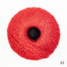 Load image into Gallery viewer, Red ball of Lang Yarns Lame Soft.