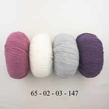 Load image into Gallery viewer, Gradient Baby Blanket (Alpaca Soxx version) Knitting Kit | Lang Yarns Alpaca Soxx & Knitting Pattern (#292)