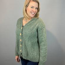 Load image into Gallery viewer, Visiting Cardigan Knitting Kit | Queensland Kathmandu Aran