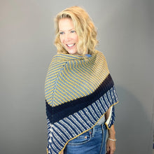 Load image into Gallery viewer, Feel Good Shawl Knitting Kit | Queensland United