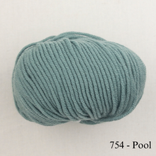Load image into Gallery viewer, Easy Gathered Cardigan (Size Extra Large) Knitting Kit | Aurora 8 & Knitting Pattern (#126)