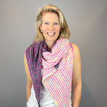Load image into Gallery viewer, Prismatic Wrap Knitting Kit | Madelinetosh Pashmina